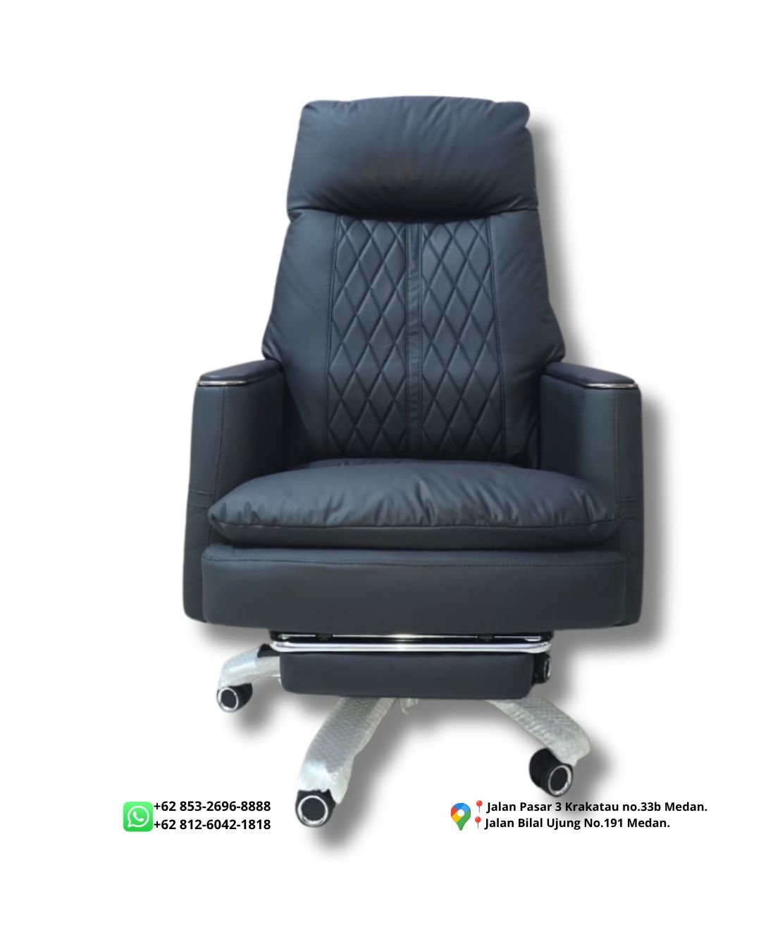 KURSI DIREKTUR JUMBO BLACK
