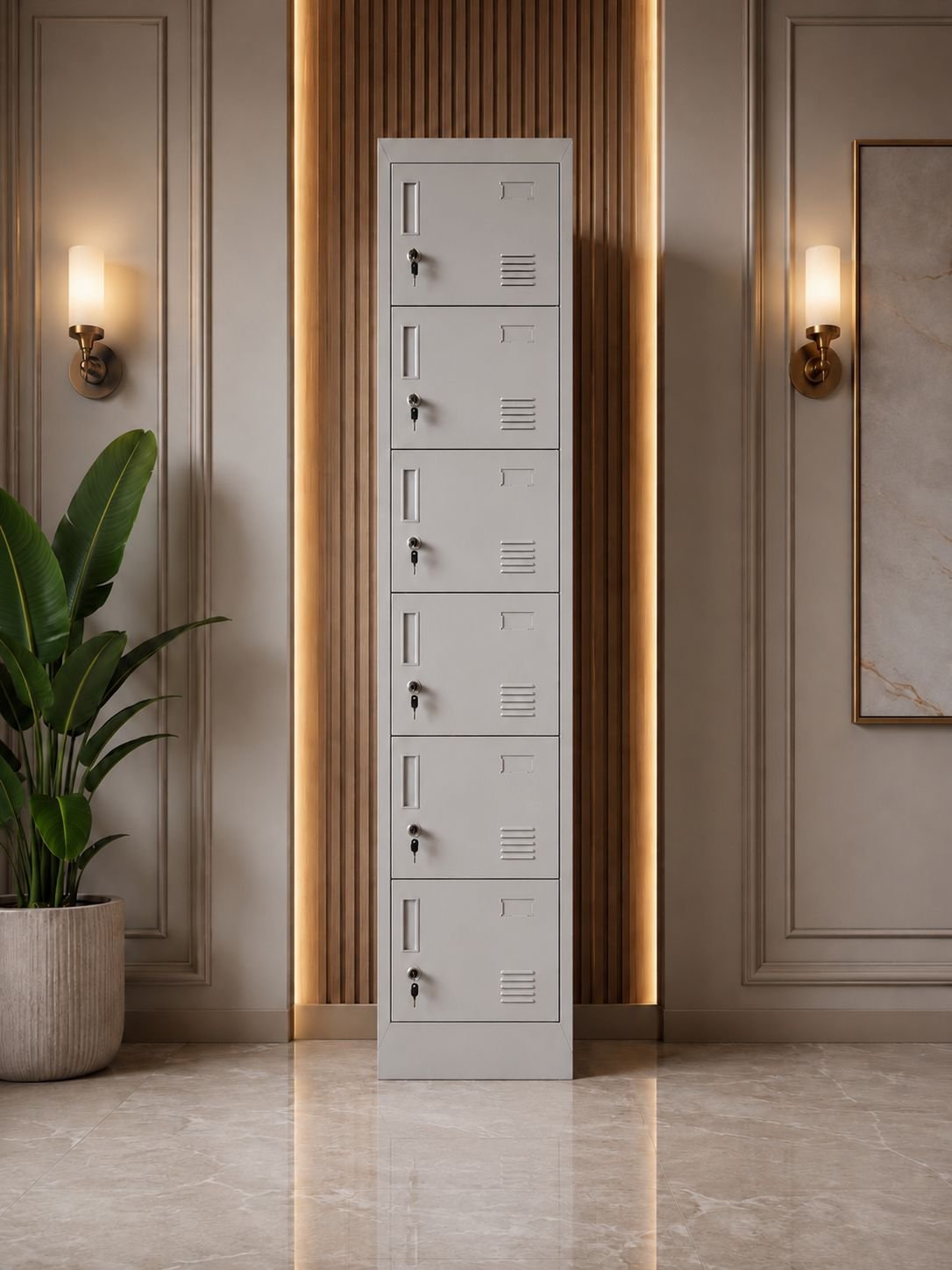 LOCKER 6 PINTU