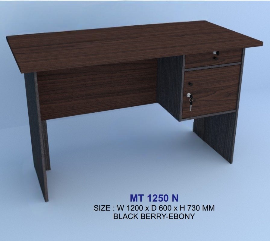 Meja 1/2 Biro walnut